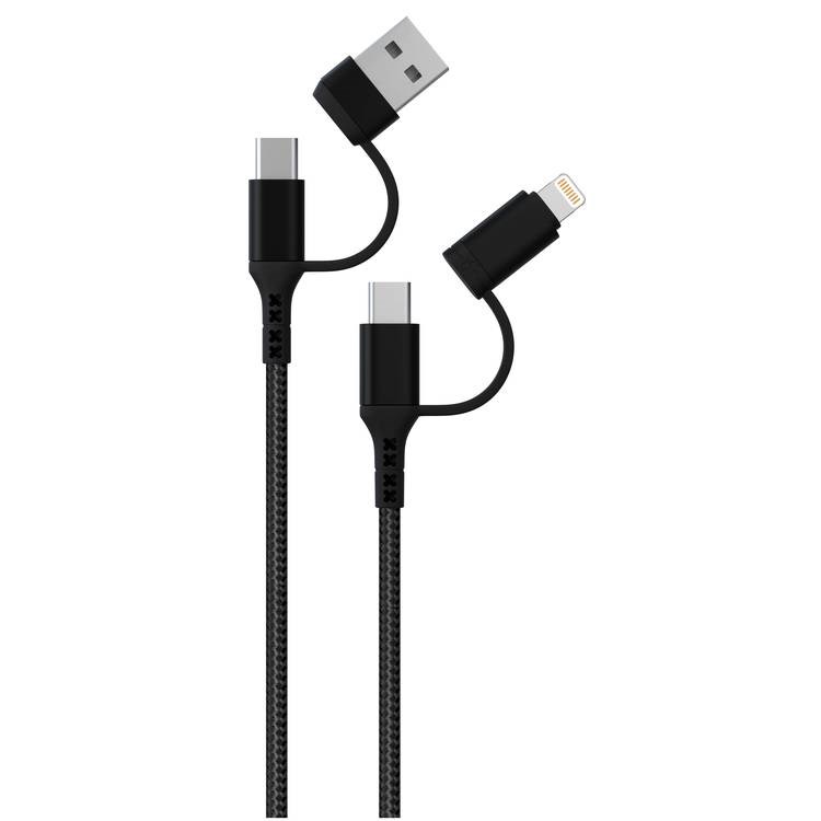 "Buy Online  Green 2 in 2 Cable 1.2M/Black Mobile Accessories"