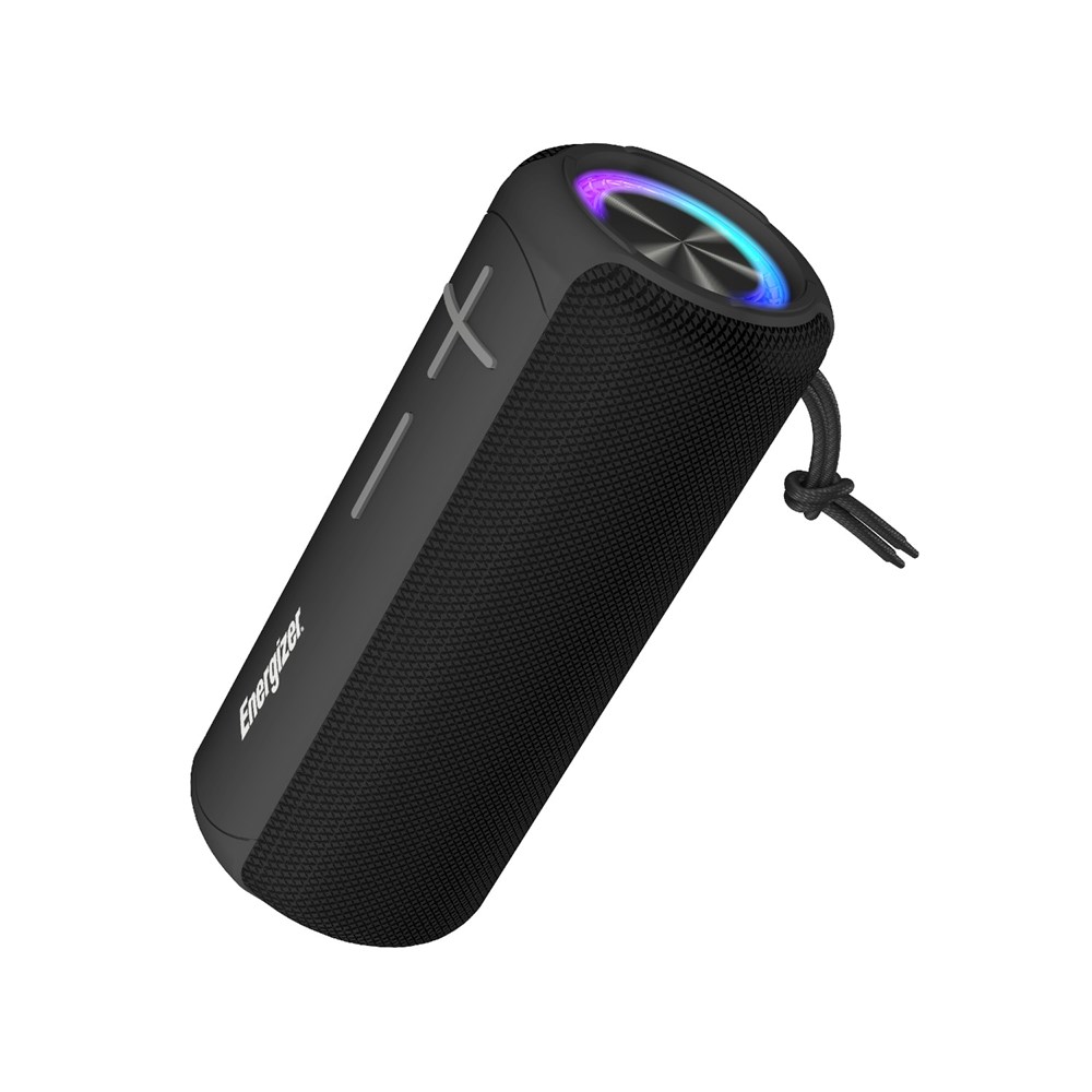 "Buy Online  Energizer BTS-161 Waterproof Portable Bluetooth Speaker| RGB Party Light| IPX6| FM Feature| Power Bank Function| 16W Black Audio and Video"