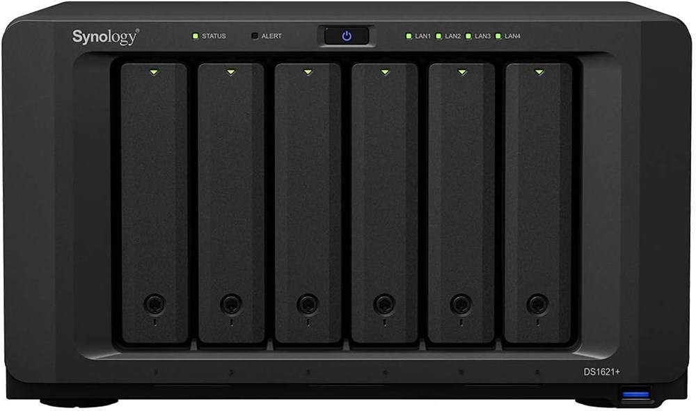 "Buy Online  Synology 6 Bay NAS DiskStation DS1621+ (Diskless) Networking"