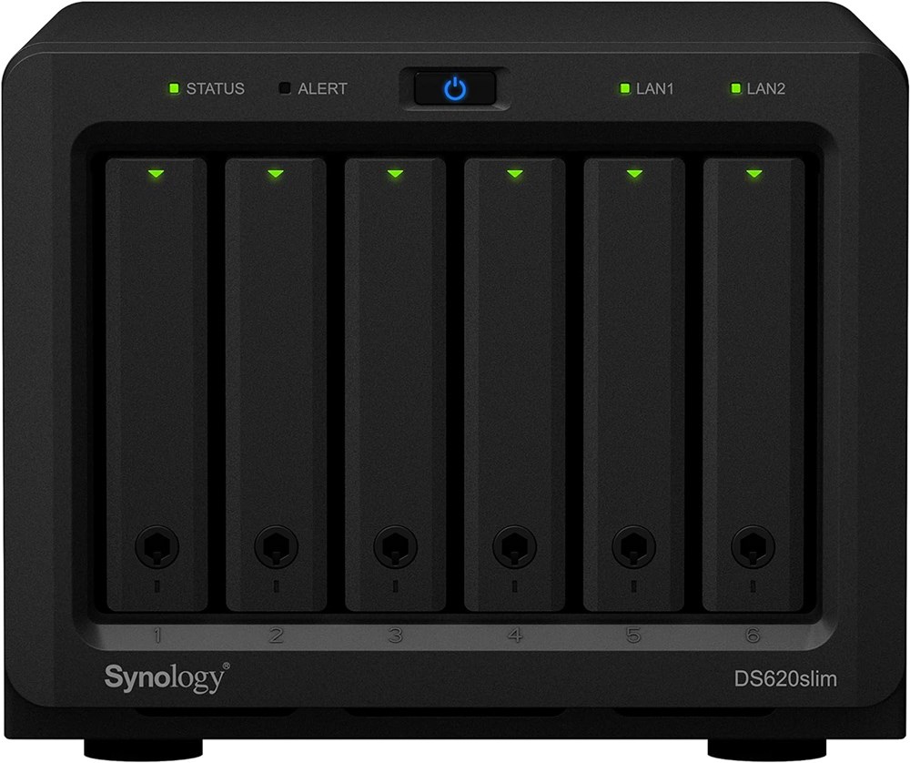 "Buy Online  Synology 6 bay 2.5Inches NAS DS620slim (Diskless) Networking"
