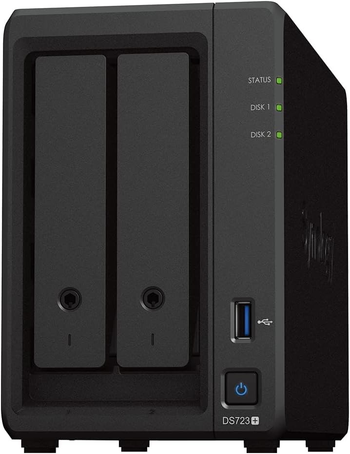 "Buy Online  Synology 2-Bay DiskStation DS723+ (Diskless) Networking"
