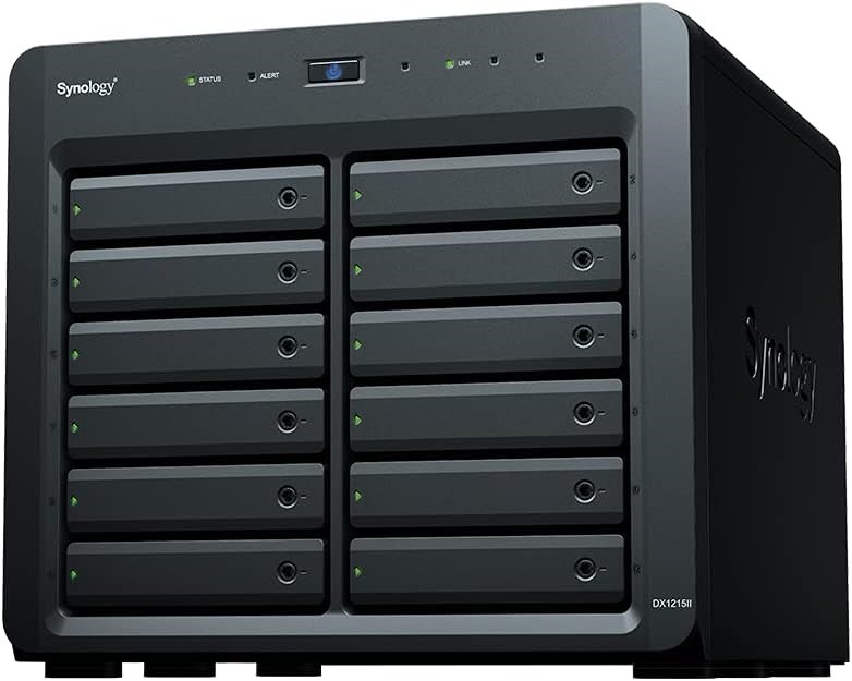 "Buy Online  Synology 12 bay Expansion Unit DX1215II (Diskless) Networking"