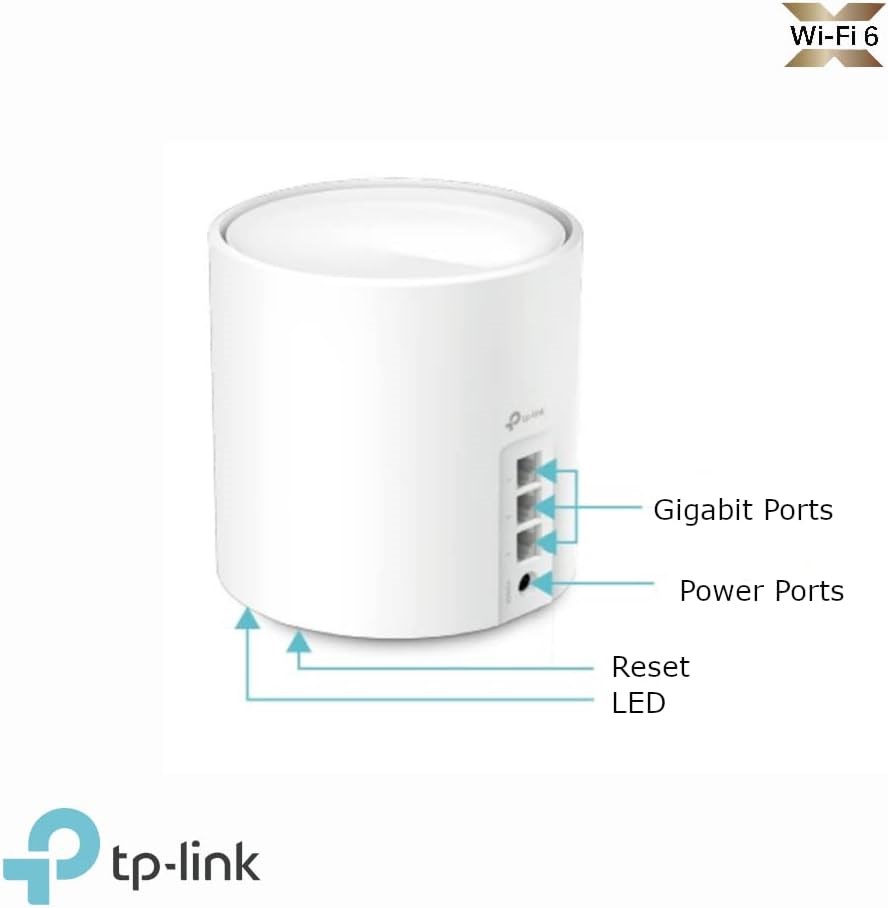 "Buy Online  TP-Link Deco X50 AX3000 Mesh Wi-Fi 6 (1-Pack) Networking"