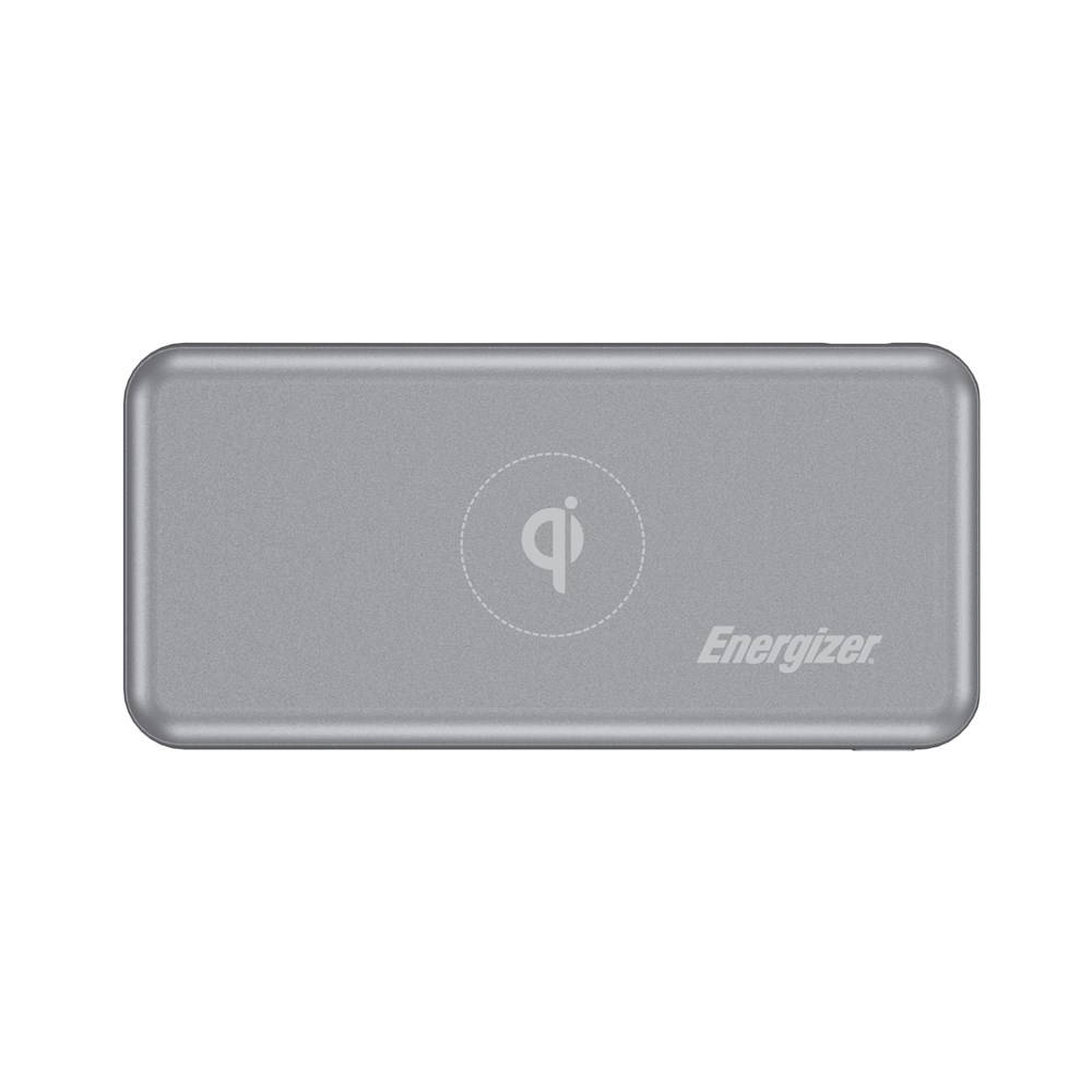 "Buy Online  Energizer 10000 mAh Ultimate QI Wireless Power Bank | Dual Ouputs | USB-C Power Delivery | 18W Smart USB-A Fast and Quick Recharging | LED Indicator | PowerSafe Management | 18W Grey Mobile Accessories"
