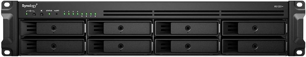 "Buy Online  Synology 8 Bay RackStation RS1221+ (Diskless) Networking"