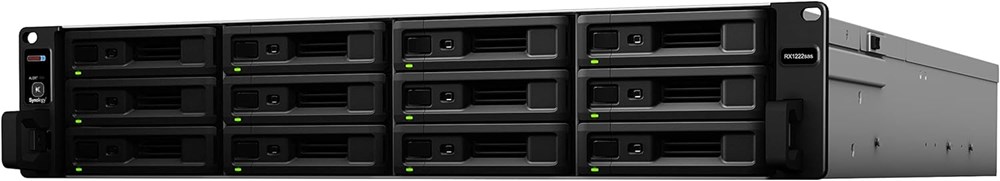 "Buy Online  Synology 12 Bay Rack Expansion RX1222sas (Diskless) Networking"