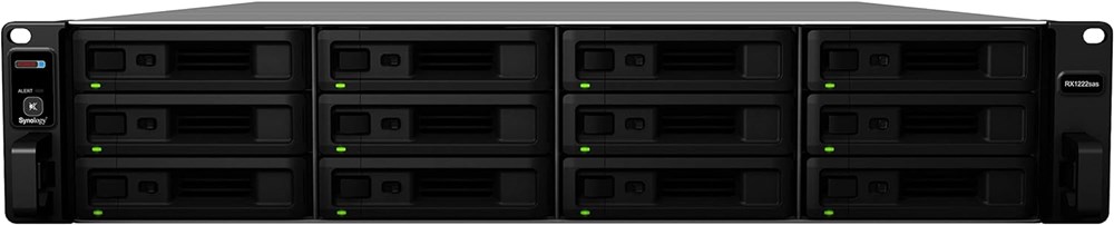 "Buy Online  Synology 12 Bay Rack Expansion RX1222sas (Diskless) Networking"