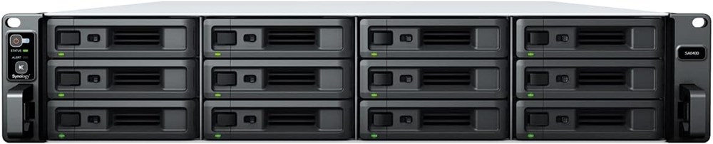 "Buy Online  Synology SA6400 12-Bay Rackmount NAS with Redundant Power (Diskless) Networking"