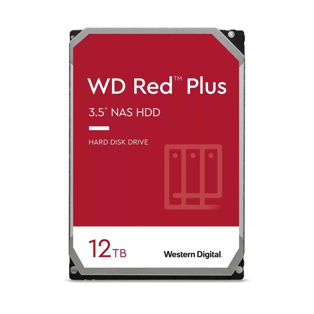 "Buy Online  WD 12TB Red Plus 256MB SATA 6Gb/S Peripherals"