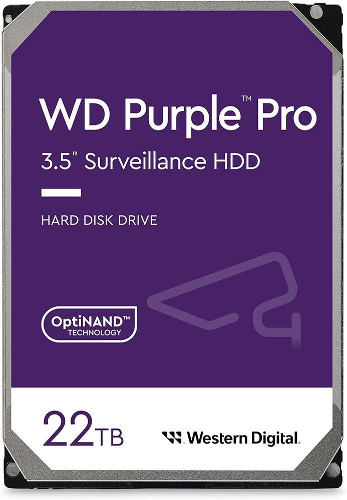 "Buy Online  WD 22TB Purple 512MB SATA 6Gb/s Peripherals"