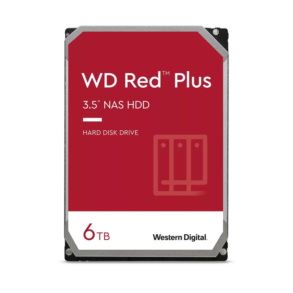 "Buy Online  WD 6TB Red Plus 256MB SATA 6Gb/s Peripherals"