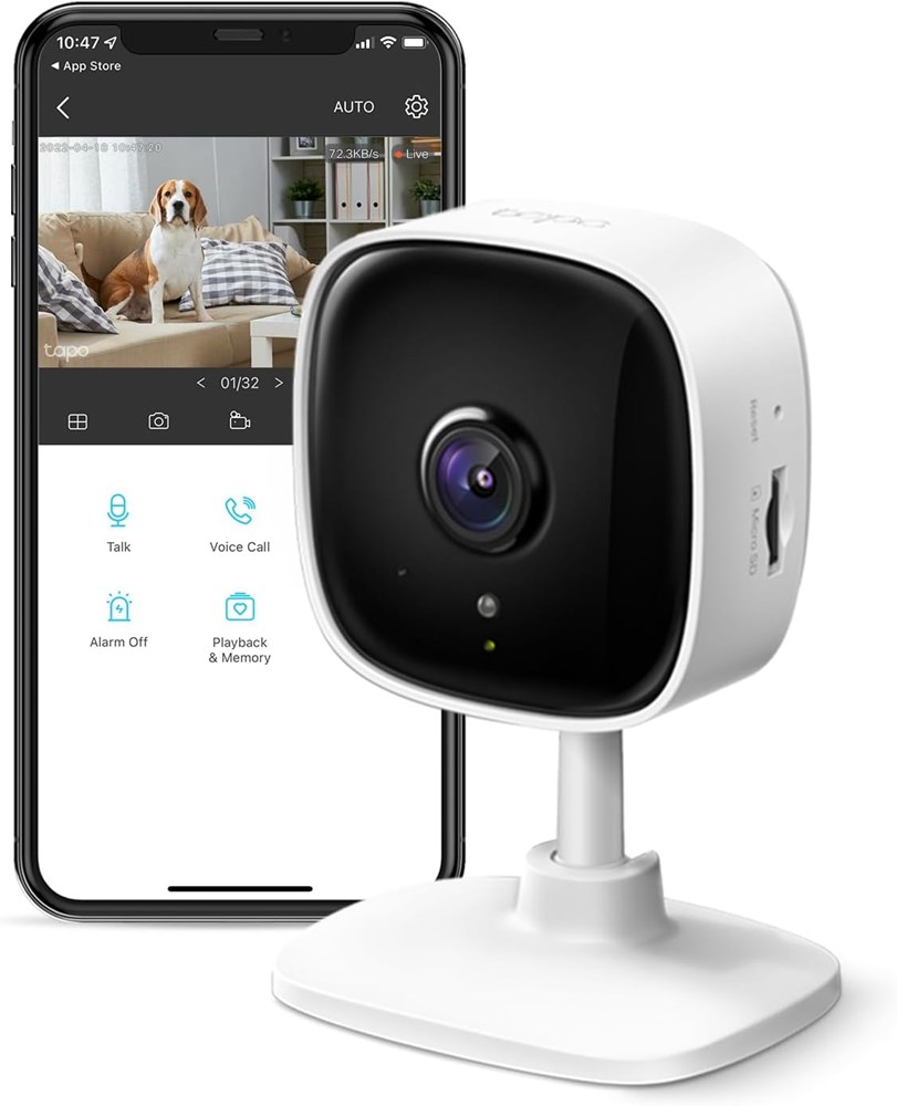 "Buy Online  TP-Link Tapo C100 Indoor Security Camera Smart Home & Security"