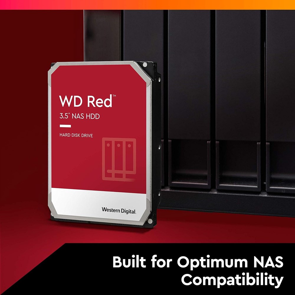 "Buy Online  Western Digital 4TB WD Red NAS Internal Hard Drive HDD - 5400 RPM| SATA 6 Gb/s| SMR| 256MB Cache| 3.5Inches - WD40EFAX Peripherals"