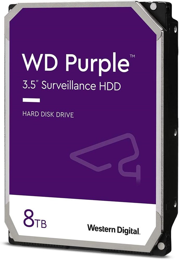 "Buy Online  Western Digital 8TB WD Purple Surveillance Internal Hard Drive HDD - SATA 6 Gb/s| 128 MB Cache| 3.5Inches - WD84PURZ Peripherals"