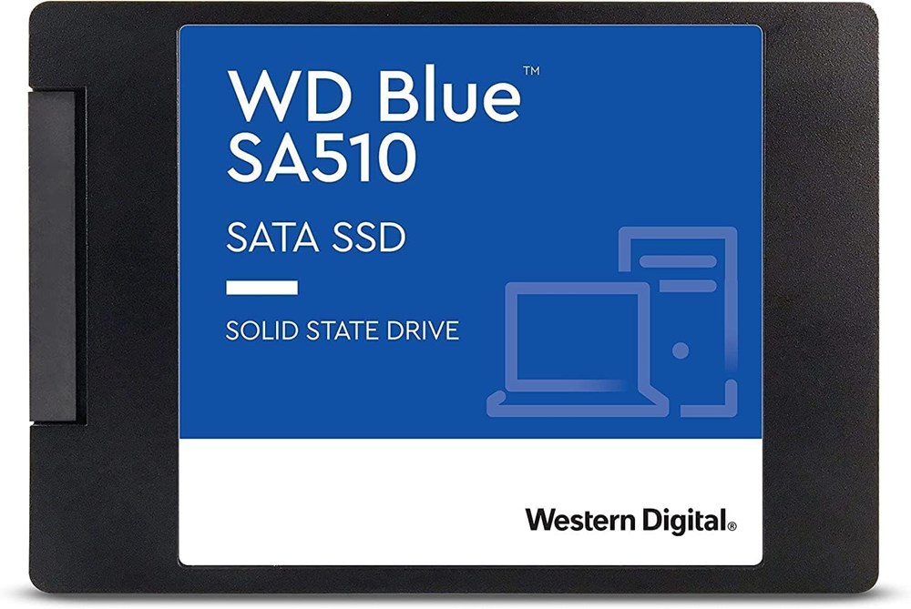 "Buy Online  Western Digital 1TB WD Blue SA510 SATA Internal Solid State Drive SSD - SATA III 6 Gb/s| 2.5Inches/7mm| Up to 560 MB/s Peripherals"