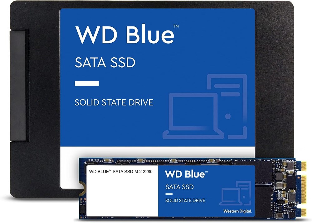 "Buy Online  Western Digital 2TB WD Blue 3D NAND Internal PC SSD - SATA III 6 Gb/s| 2.5/7mm| Up to 560 MB/s - WDS200T2B0A| Solid State Hard Drive Peripherals"