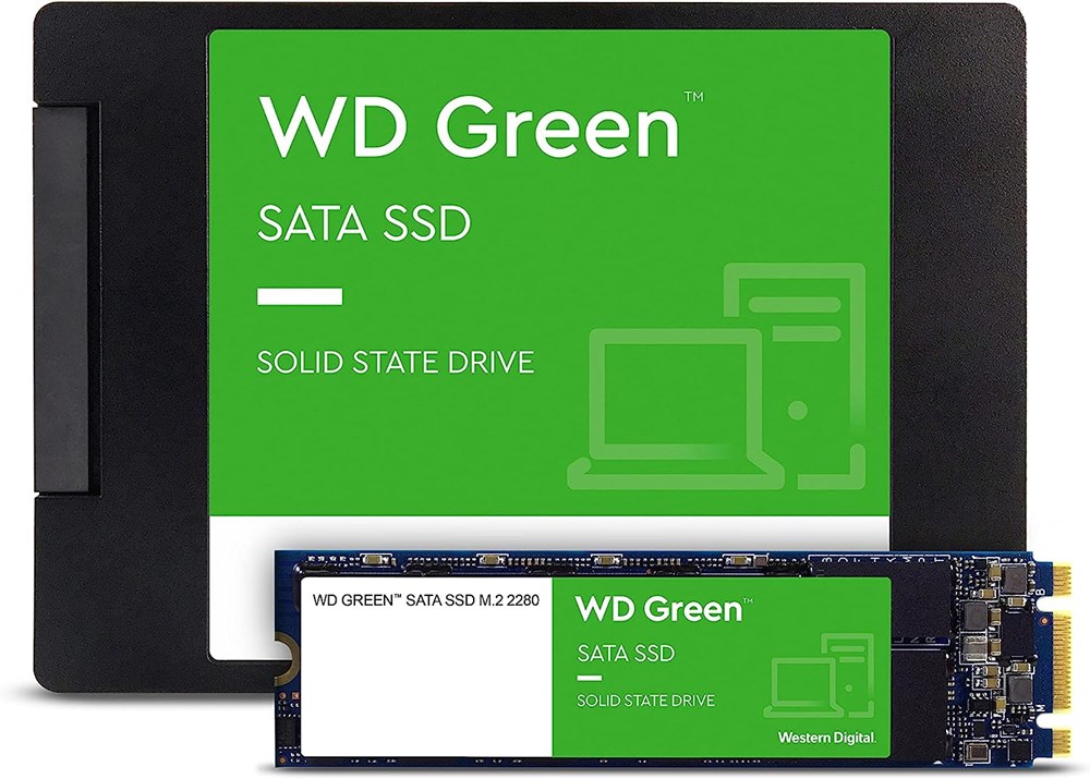 "Buy Online  Western Digital 2TB WD Green Internal PC SSD Solid State Drive - SATA III 6 Gb/s| 2.5 Inches/7mm| Up to 550 MB/s - WDS200T2G0A Peripherals"