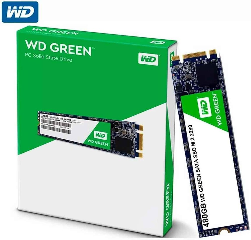 "Buy Online  Western Digital WD Green WDS480G2G0B 480 GB Solid State Drive - SATA 600 - Internal - M.2 2280-545 MB/S Maximum Read Transfer Rate Peripherals"