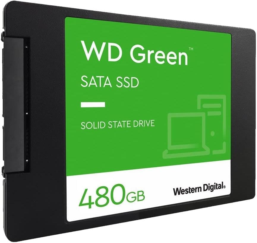"Buy Online  Western Digital 480GB WD Green Internal SSD Solid State Drive - SATA III 6 Gb/s| 2.5Inches/7mm| Up to 545 MB/s - WDS480G3G0A Peripherals"