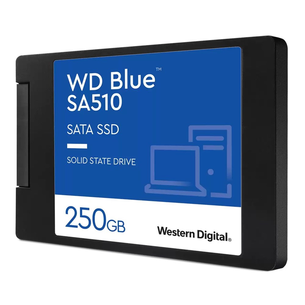 "Buy Online  Western Digital Blue SA510 SATA SSD 2.5Inches/7mm Cased - 500GB Peripherals"