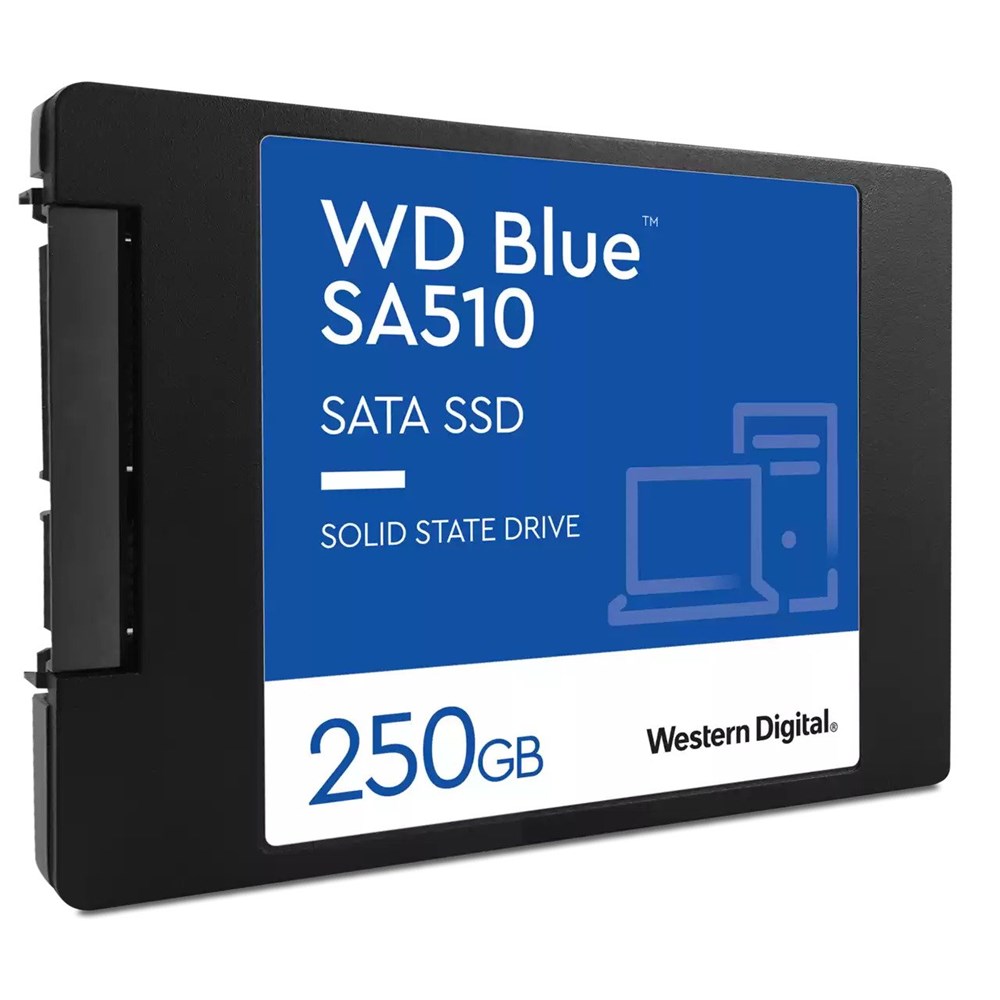 "Buy Online  Western Digital Blue SA510 SATA SSD 2.5Inches/7mm Cased - 500GB Peripherals"