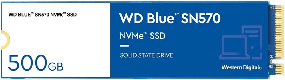 "Buy Online  Western Digital 500GB WD Blue SN570 NVMe Internal Solid State Drive SSD - Gen3 x4 PCIe 8Gb/s| M.2 2280| Up to 3|500 MB/s - WDS500G3B0C Peripherals"