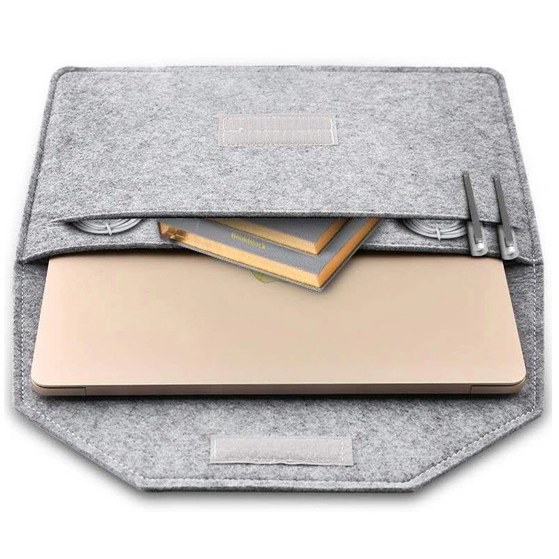 "Buy Online  O Ozone 2 in 1 13Inch Laptop Sleeve Bag Compatible for Apple MacBook Pro 13Inch MacBook Air M1 13Inch for Ultrabook for Laptops up to 13 inch - Grey Accessories"