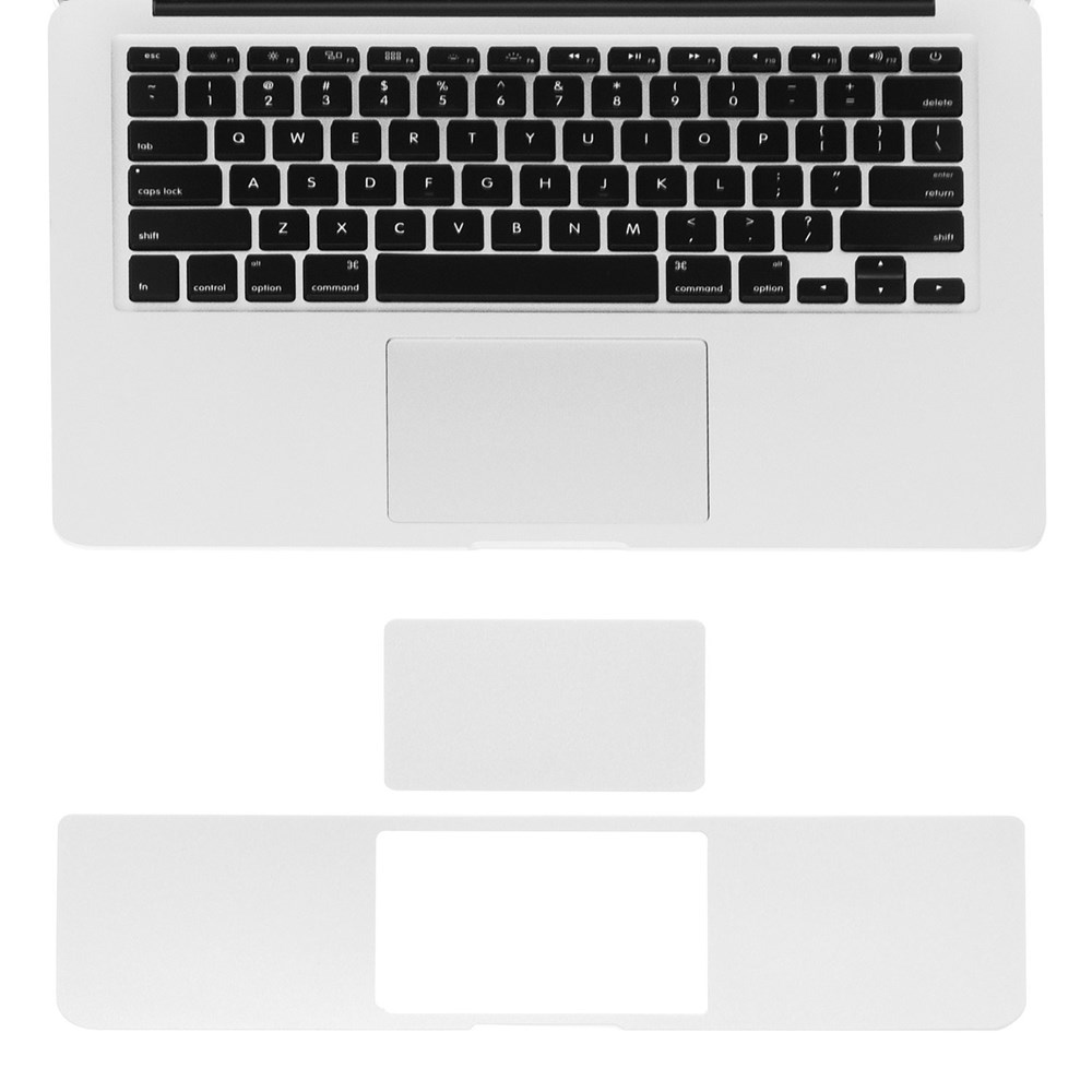 "Buy Online  O Ozone 2 in 1 Trackpad Protector Palmrest Protector Compatible for Unibody MacBook Pro 15Inch [ Guard for A1286 ] - Silver Accessories"