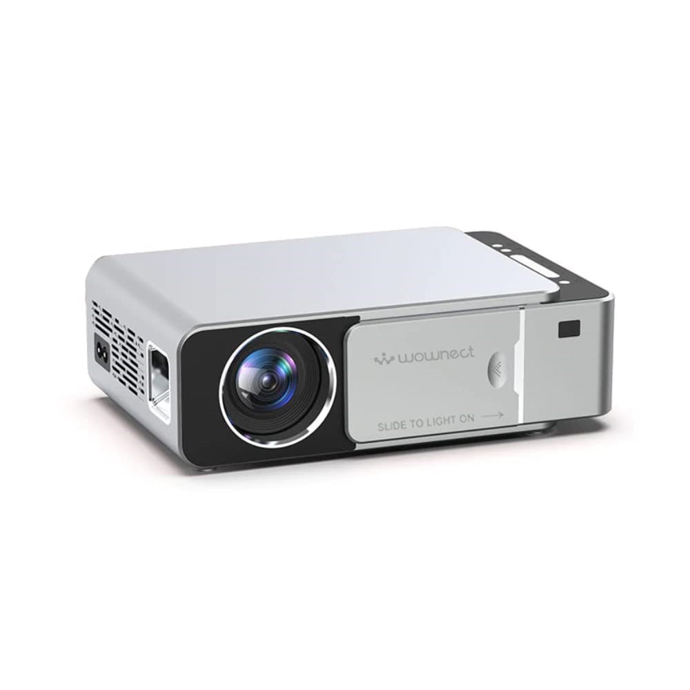 "Buy Online  Wownect T6 WiFi Home Theater Projector [3500 Lumens| Up to 200-Inch] Television and Video"