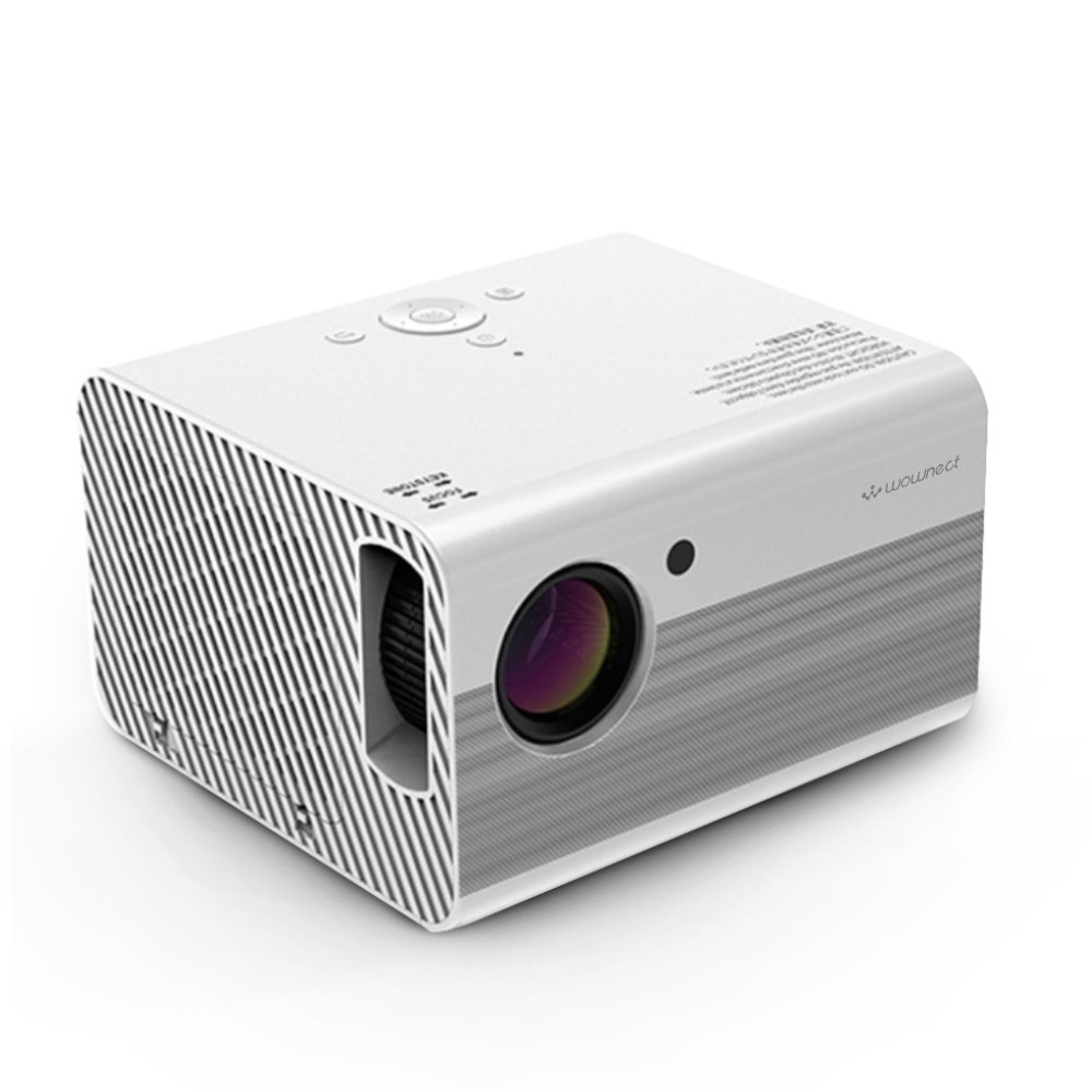 "Buy Online  Wownect Android Projector [4500 Lumens| 200-Inch] Television and Video"