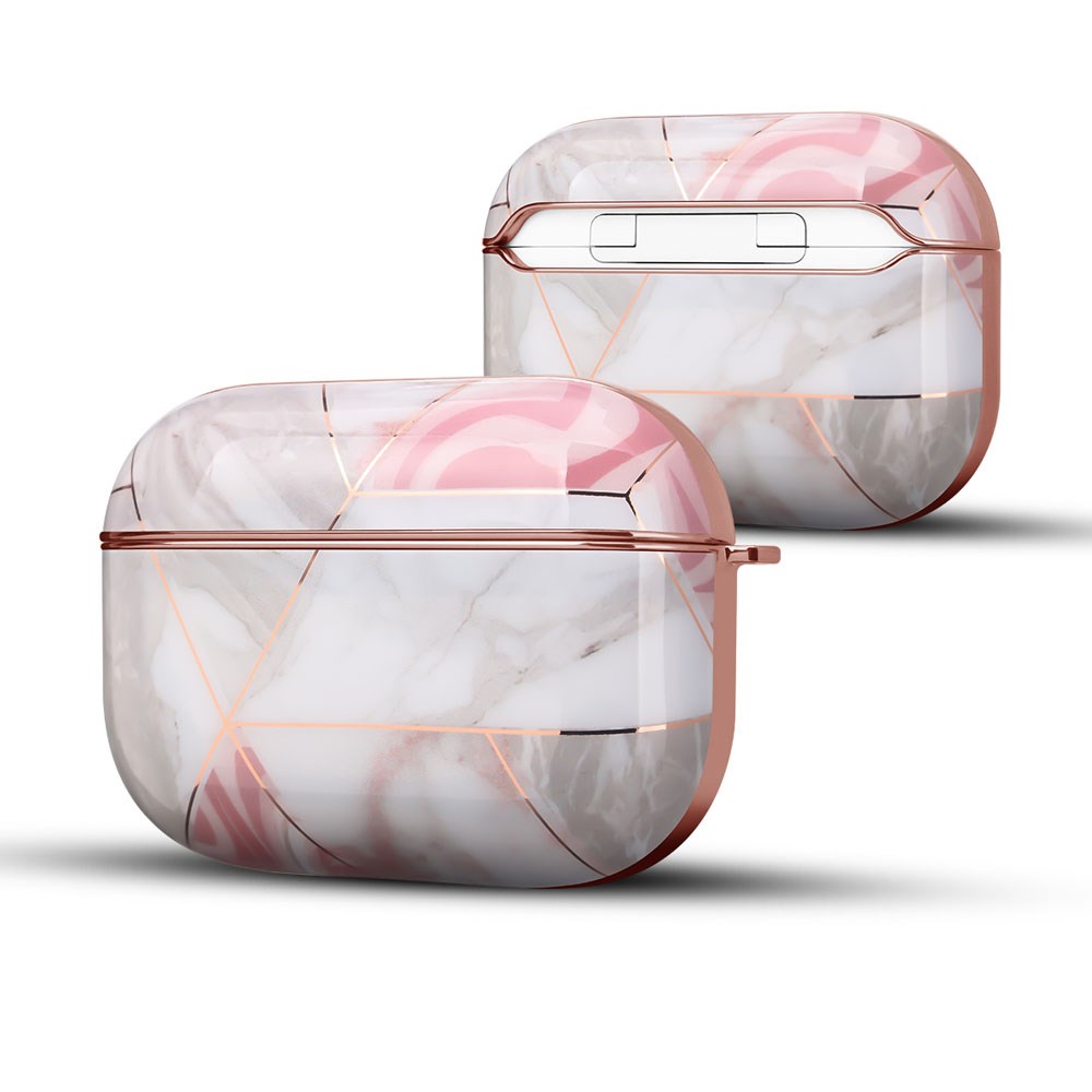 "Buy Online  O Ozone Case for Airpods Pro 2 Case |Airpods Pro 2nd Generation| Full Body Protective Marble Gloss Finish Shockproof Hard Cover -Pink Marble Bluetooth Headsets & Earbuds"