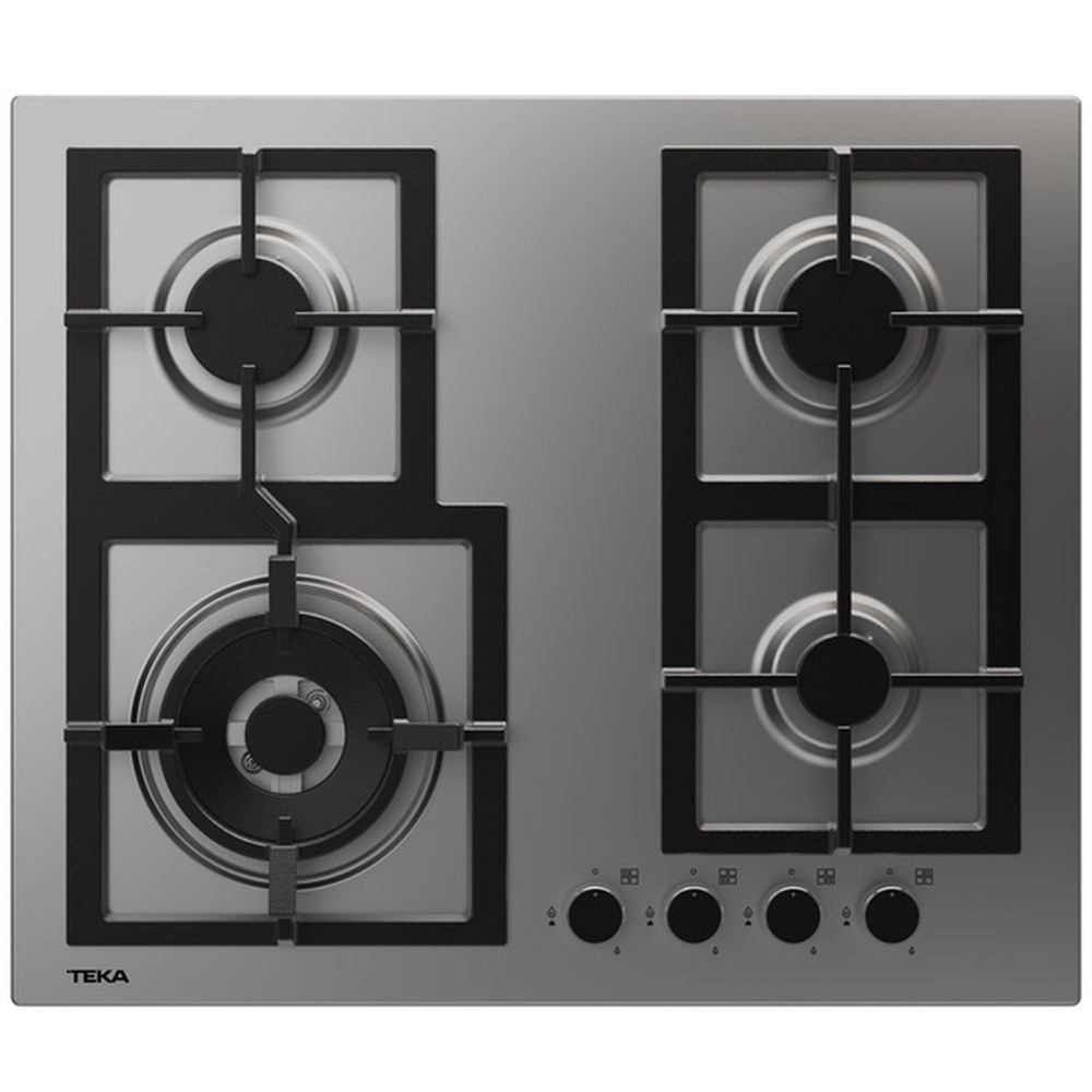 "Buy Online  Teka Built In 4 Burner Gas Hob EFX60.14GAIALDRCI Built In"