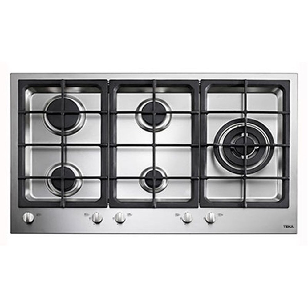 "Buy Online  TEKA EW 90 5G AI AL TR CI Gas hob with 5 cooking zones and triple ring burner in 90 cm of butane gas Built In"