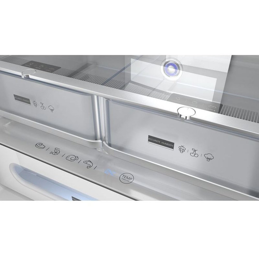 "Buy Online  Teka French Door Bottom Freezer Refrigerator 537L RFD77820 Home Appliances"