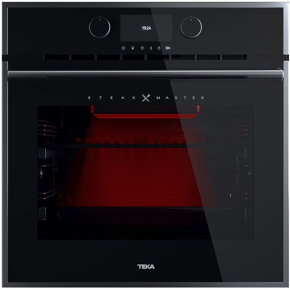 "Buy Online  TEKA SteakMaster Multifunction Pyrolytic oven with special Grill and Cast iron grid for Steaks Built In"