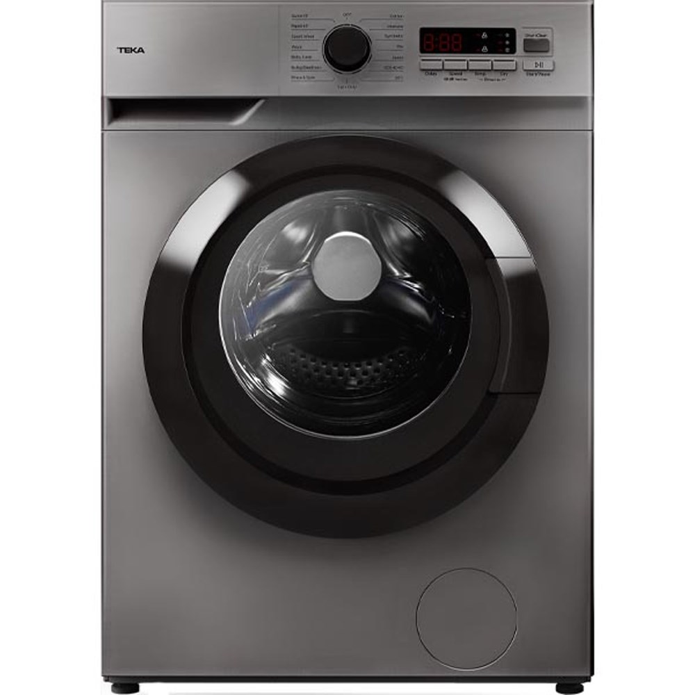 "Buy Online  Teka Front Load Washing Machine 7 kg TK5 1470 EXP Silver Home Appliances"