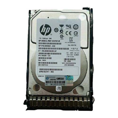 "Buy Online  HP HDD 1TB 7.2K 6G SAS Peripherals"