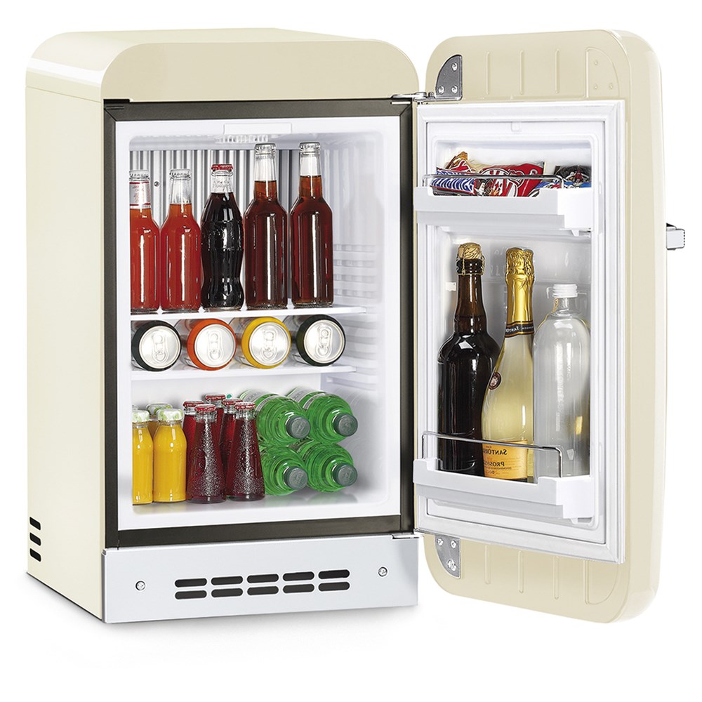 "Buy Online  Smeg FAB5RCR3GA Single Door Refrigerator Retro Style Cream Home Appliances"