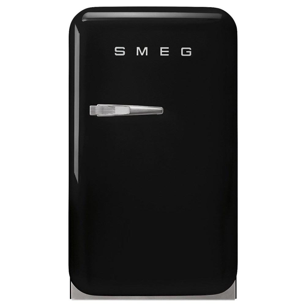 "Buy Online  Smeg FAB5RBL3GA Single Door Refrigerator Retro Style Black Home Appliances"