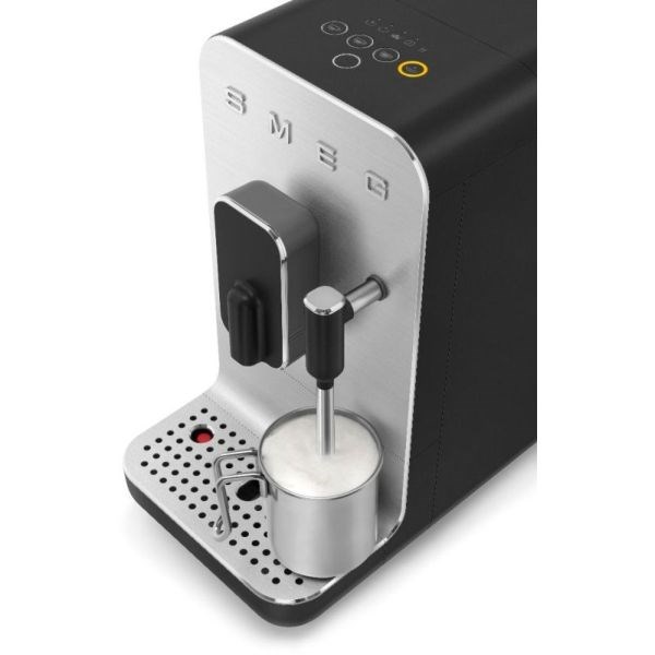 "Buy Online  Smeg Coffee Machine with Milk Frother BCC02BLMUK Home Appliances"