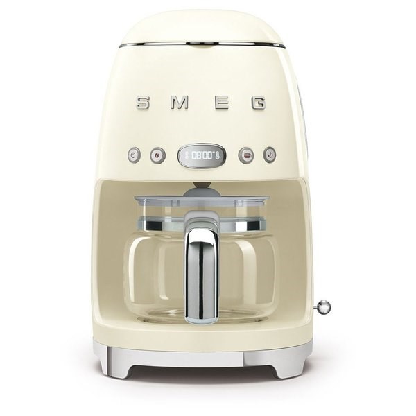 "Buy Online  Smeg Drip Filter Coffee Maker Cream DCF02CRUK Home Appliances"