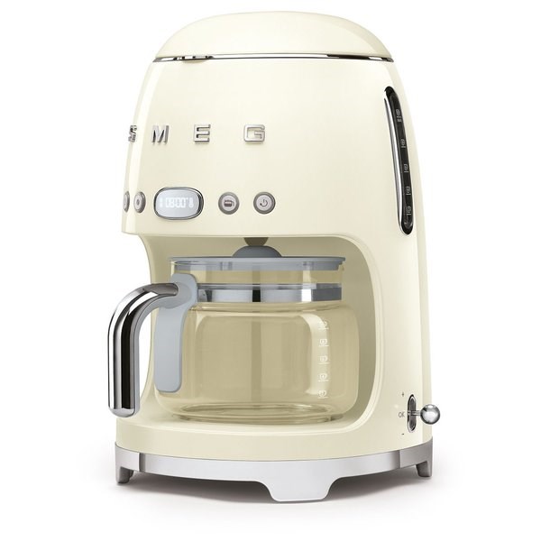 "Buy Online  Smeg Drip Filter Coffee Maker Cream DCF02CRUK Home Appliances"