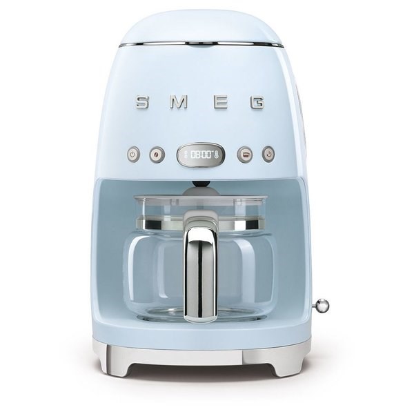 "Buy Online  Smeg Drip Filter Coffee Maker Pastel Blue DCF02PBUK Home Appliances"