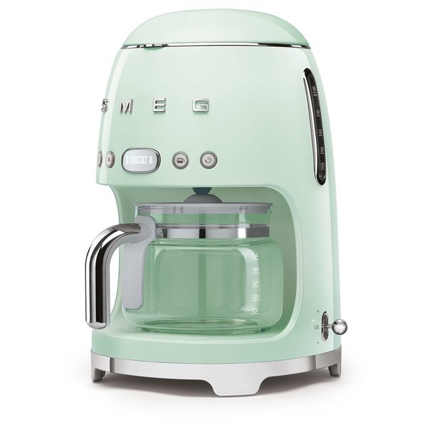 "Buy Online  Smeg Drip Filter Coffee Maker Pastel Green DCF02PGUK Home Appliances"