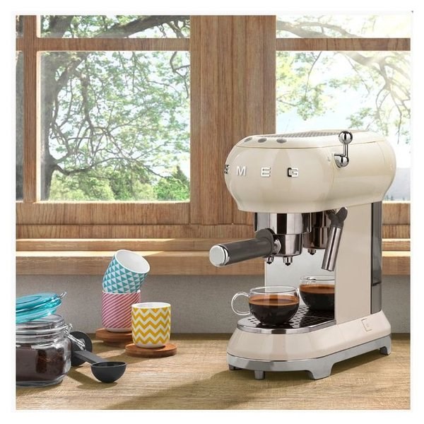 "Buy Online  SMEG Espresso Machine ECF01CRUK Home Appliances"