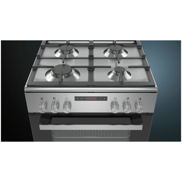 "Buy Online  Siemens 4 Gas Burners  Combination Cooker HX8P3AE50M Home Appliances"
