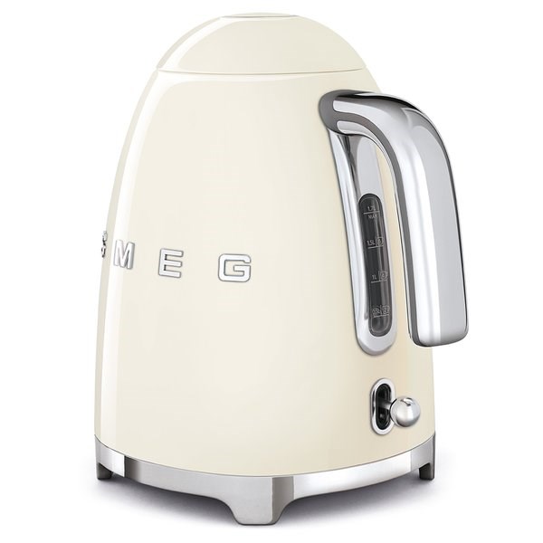 "Buy Online  Smeg Kettle 1.7 Litres Cream KLF03CRUK Home Appliances"