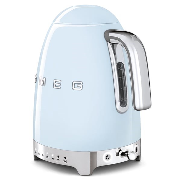 "Buy Online  Smeg Kettle 1.7 Litres IVariable Temperature IPastel Blue KLF04PBUK Home Appliances"