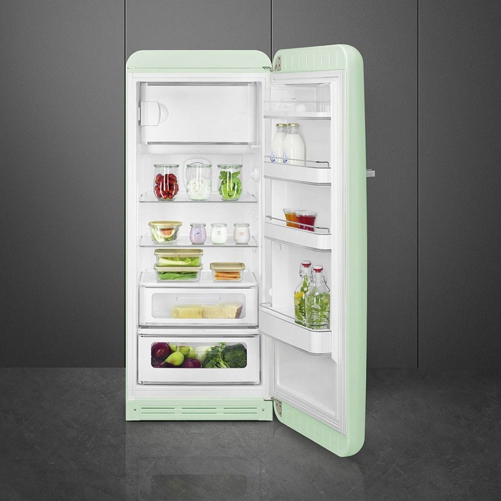 "Buy Online  Smeg FAB28RPG5GA Single Door Refrigerator 281L Pastel Green Home Appliances"