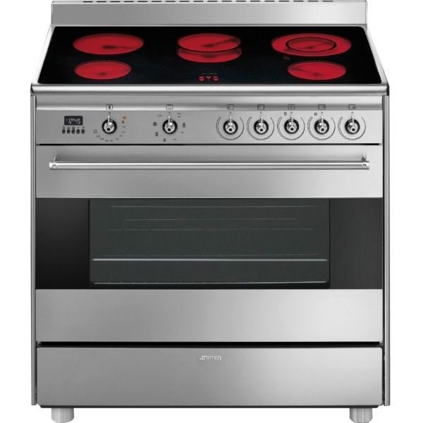 "Buy Online  Smeg Freestanding Electric Cooker SX91CSA Home Appliances"